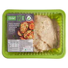 Free Range Marinated Chicken Breast Fillets